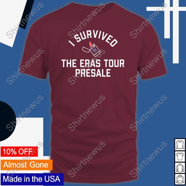 I Survived The Eras Tour Presale T-Shirt