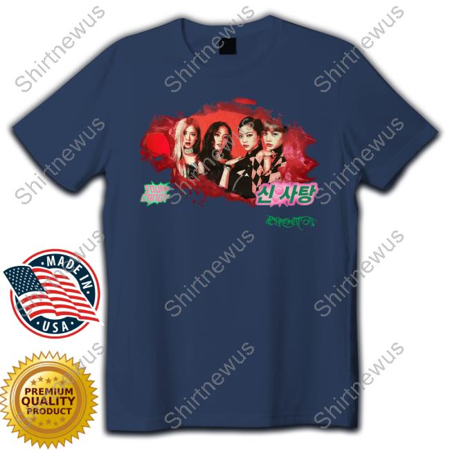 Official BLACKPINK x Lady Gaga Tee Shirt Sour Candy