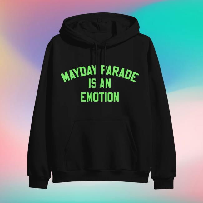 Official Mayday Parade Merch Is An Emotion Black Tee