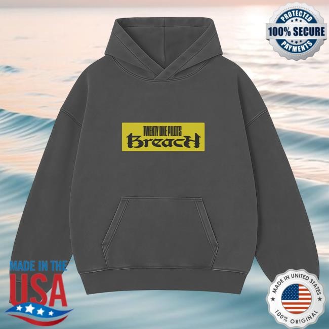 Official Twenty One Pilots Merch Store Breach Icon Logo Attractive Hoodie 21 Pilots
