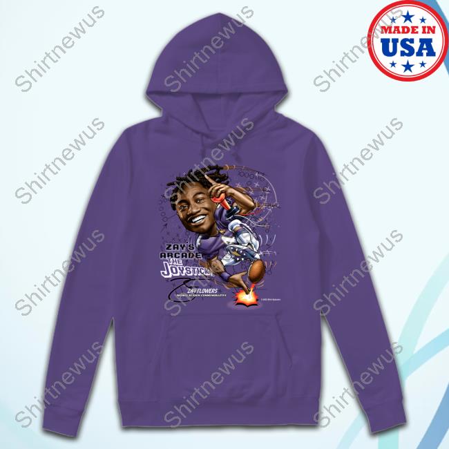 Zay Flowers Commemorative Rookie Season Tee Shirt