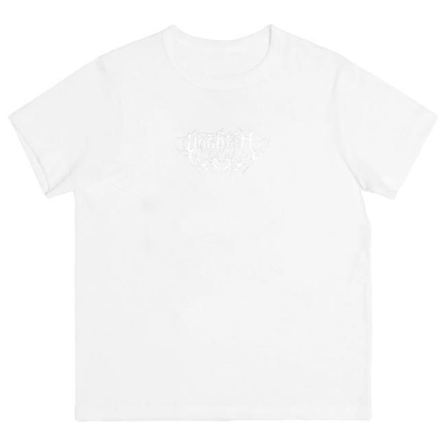 Official Jiberish Clothing Jiberish Steel Heart Women's Petite T Shirt White