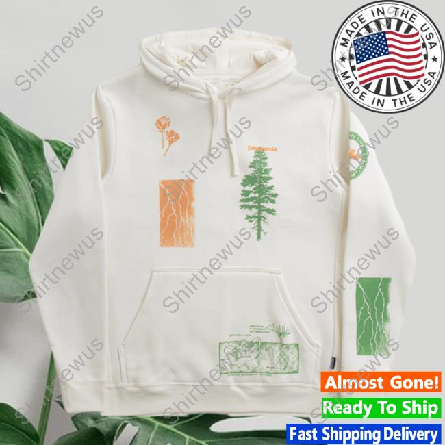 Official Flatspot Patagonia Pyrophytes Uprisal Pullover Sweatshirt Birch White