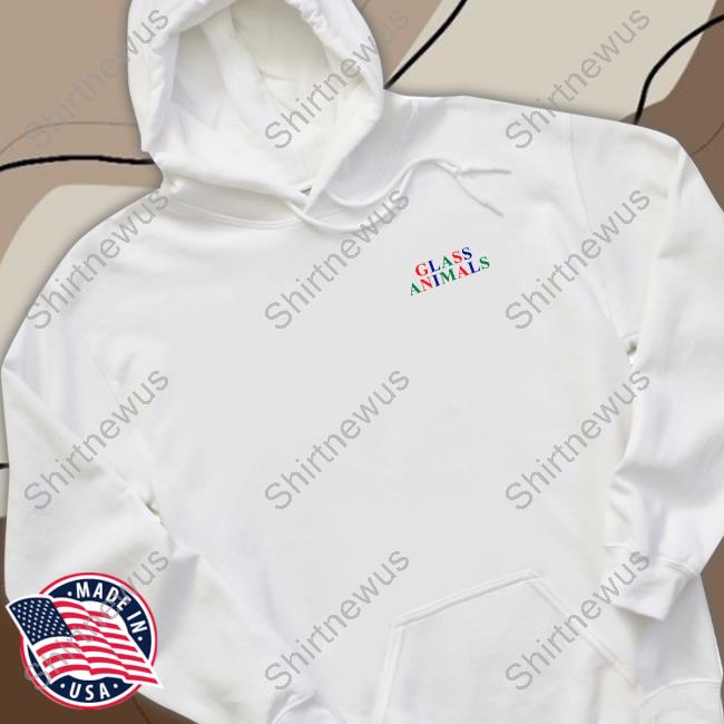 Official Glass Animals Merch White Zaba Peanut Butter Vibes Sweatshirt