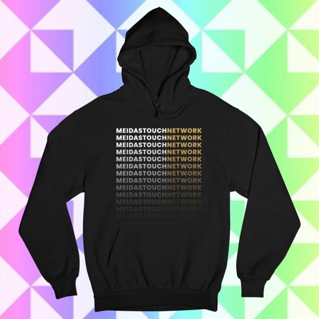 Official MeidasTouch Network Faded Logo Popover Hoodie