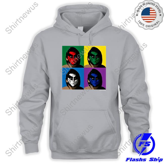 Twoplatoons Great Muta Collaboration Faces Crewneck Sweatshirt