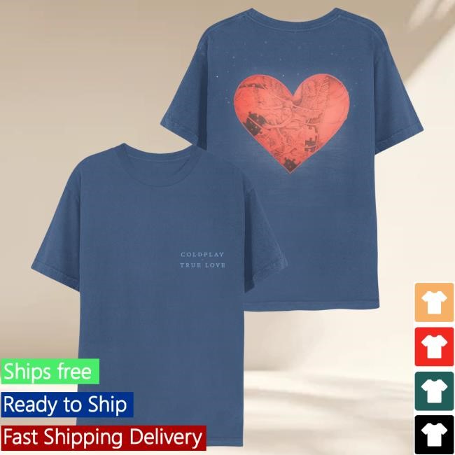 True Love Tee – Coldplay Merch