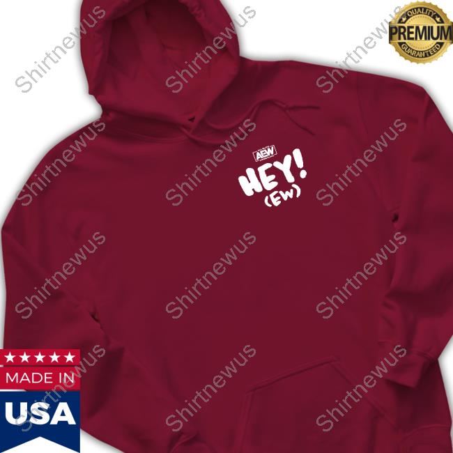 Official All Elite Wrestling Rj City Hey! (Ew) Hoodie