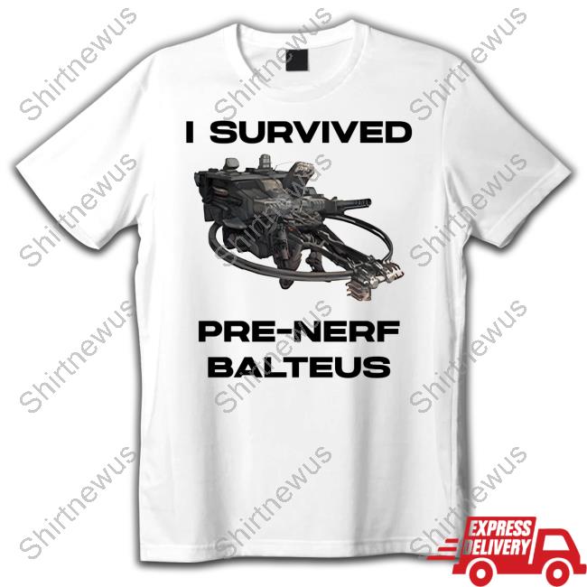 Official I Survived Pre Nerf-Balteus Long Sleeve Tee