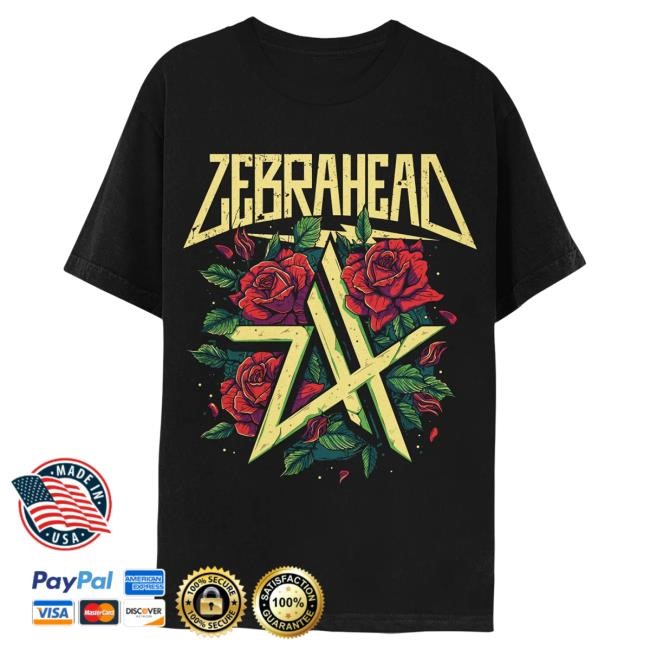 Official Zebrahead Merch Zebrahead ZH Rose T Shirt in
