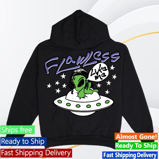 Sincerely Lucki Merch SincerelyLucki Flawless Alien Pullover Hoodie Deadboylife
