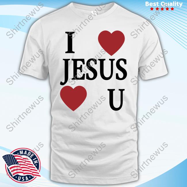 The Yao Bansah I Love Jesus Love You Tee Shirt