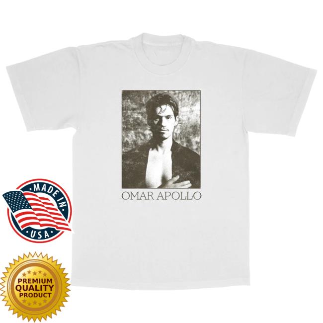 Official Omar Apollo Merch Omar Apollo White Hoodie