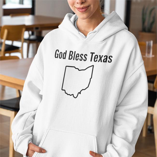 God Bless Texas Ohio T Shirt Lucca International Merch