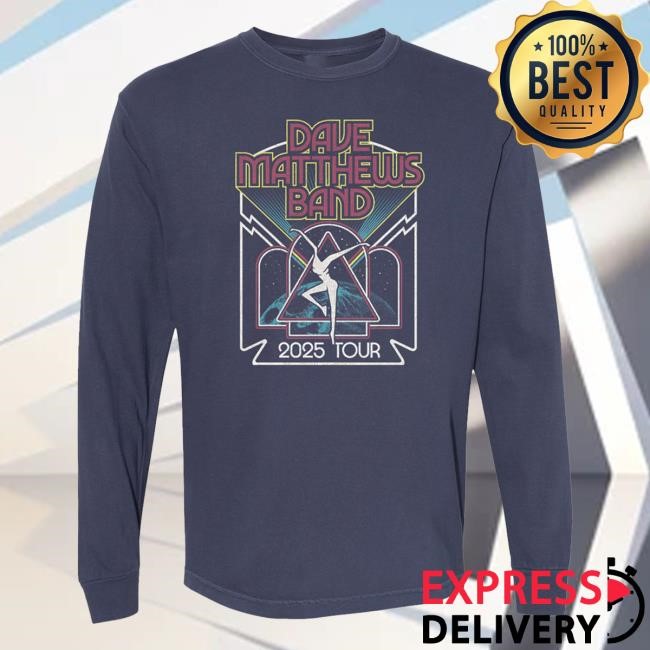 Official Dave Matthews Band Merch 2025 Tour LongSleeve