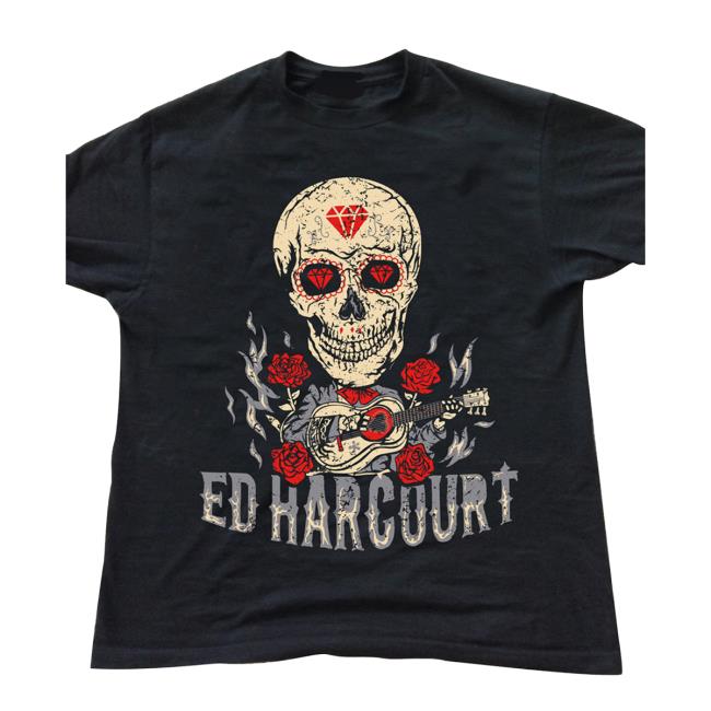 Ed Harcourt Merch Store Death Mask Tshirt