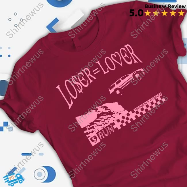 Tomorrow X Together Lollapalooza Official Merchandise Loser = Lover Run T-Shirt