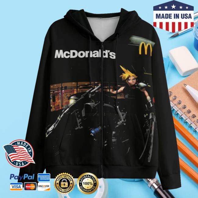 Official Mamono World Merch Store Mamono Maccas Run Zip Up (Pullover Hoodie)
