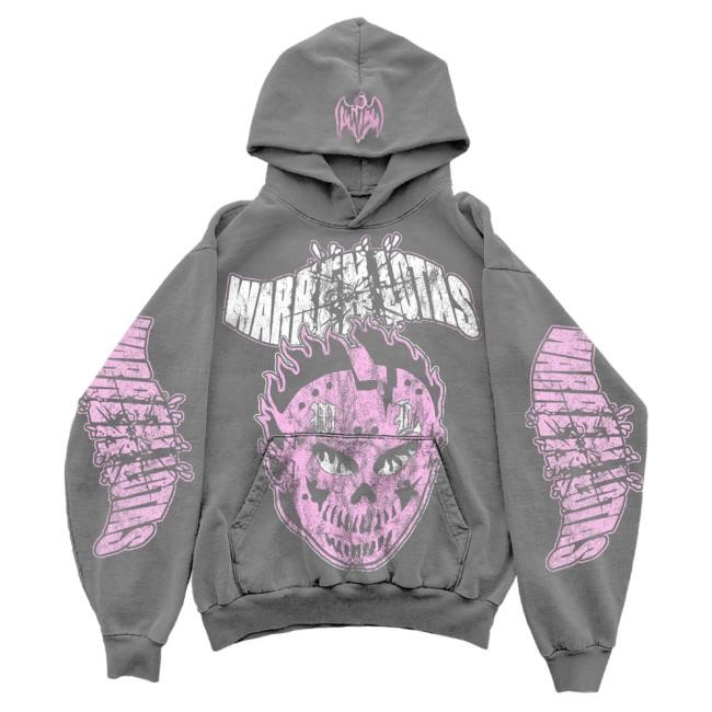 Official Warren Lotas Fiery Glare Hoody - Grey