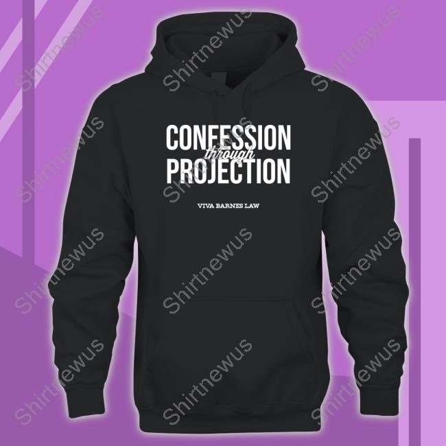 Confession Through Projection Shirt Black