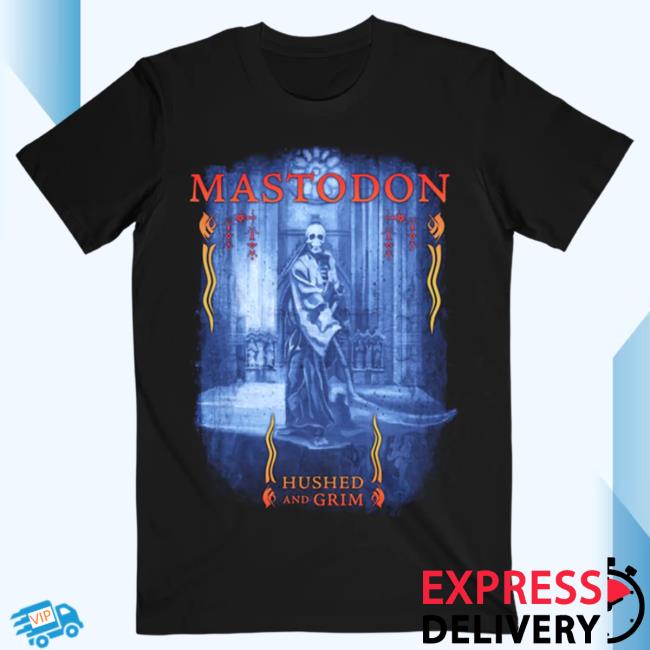 Official Mastodon Rocks Merch Store Mastodon Hushed Grim Reaper Attractive Shirt Mastodonrocks
