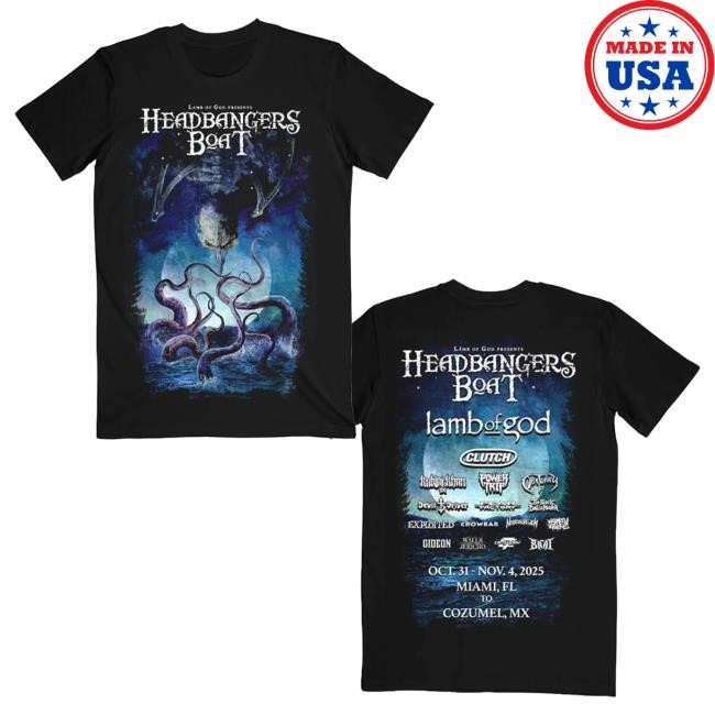 Lamb Of God Official Merch Store Shop HBB 2025 Lineup Tees