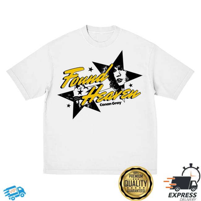 Official Conan Gray Retro Found Heaven Tees