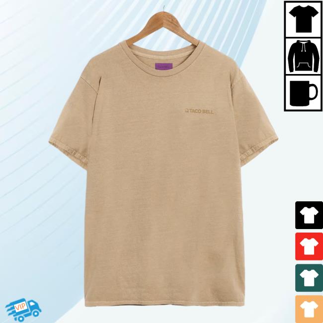 Taco Bell Merch Neutral Tshirt