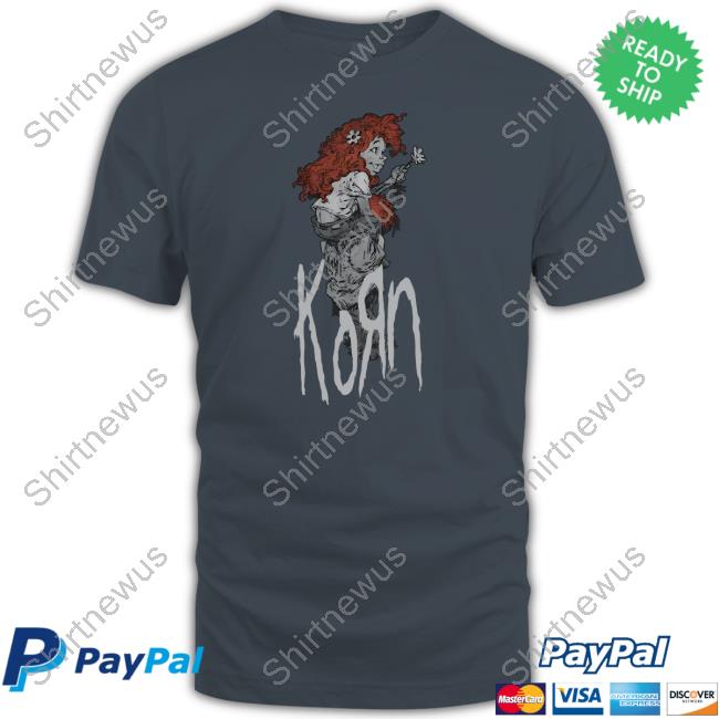 Official Korn Ftl Flower Child Tee