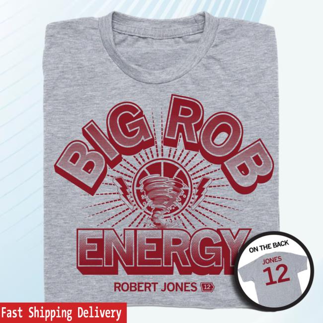 Official Raygun Merch Store Shop Raygun Big Rob Energy Grey Shirt 2024 Raygunsite