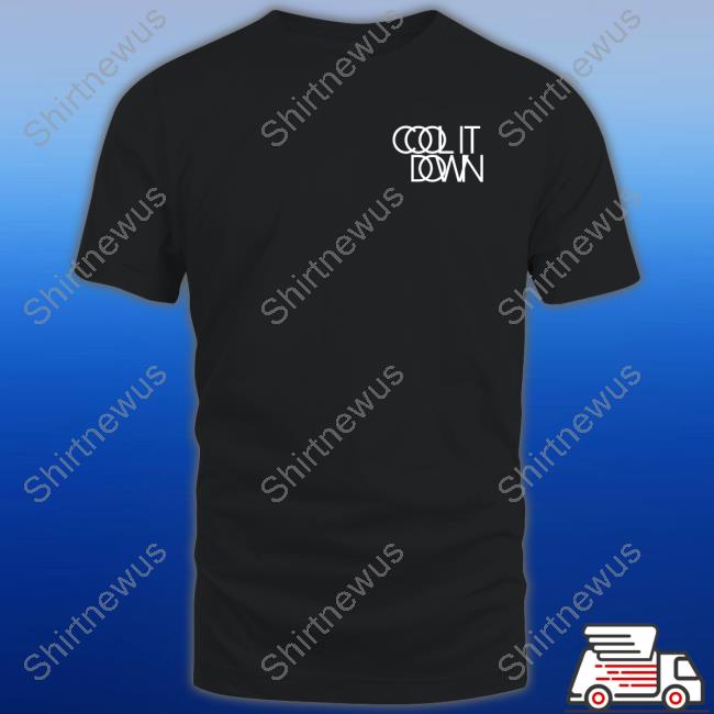 Black Cool It Down Logo Shirt