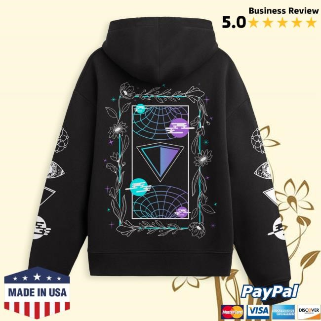 Official Astral Bloom Black Heavyweight Hoodies