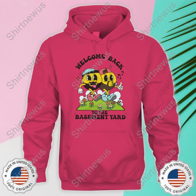 Santagato Studios Merch Welcome Back To The Basement Yard Hooded Sweatshirt Santagatostudios
