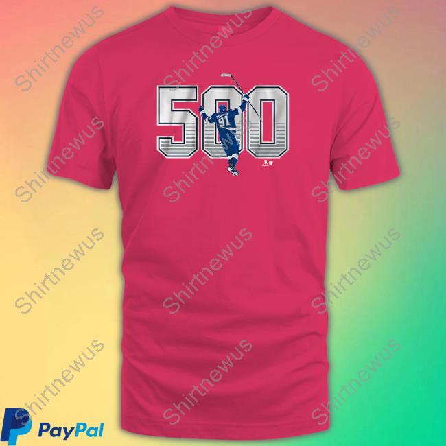 Tampa Bay Lightning Steven Stamkos 500 Goals TankTop