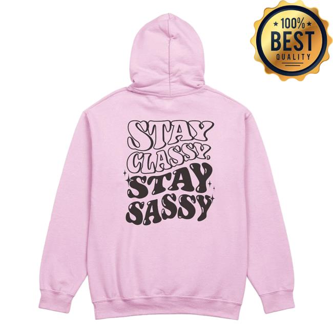 Official Joce Bedard Merch Store Classy & Sassy Crew neck Sweatshirt - Pastel Pink