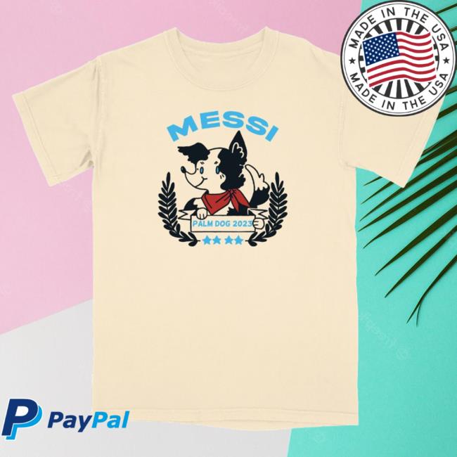 Messi Palm Dog 2023 2024 Shirt