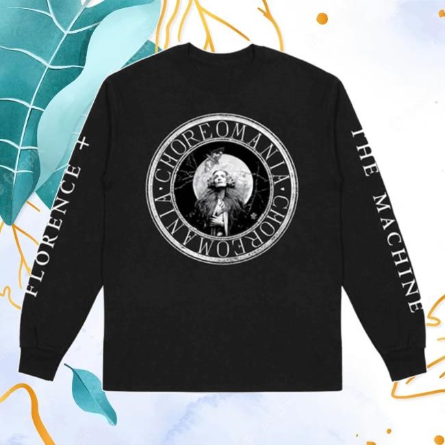 Florence And The Machine Official Merch Store Choreomania Circle Black Vintage Long Sleeve Shirt Florence And The Machine Clothing Apparel Shop