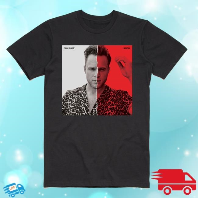 Admat Tear Portrait Short Sleeve TShirt - Olly Murs | Official Merch