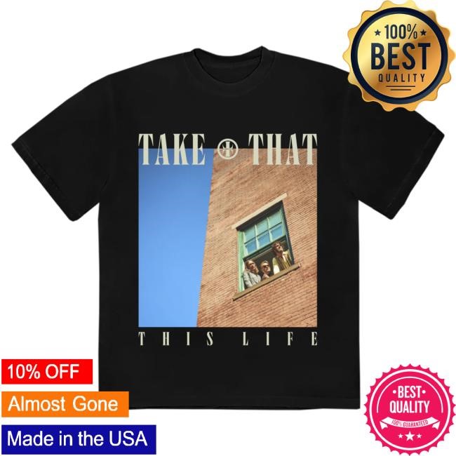 Official Take That Merch Store Take That Black This Life Album T Shirt