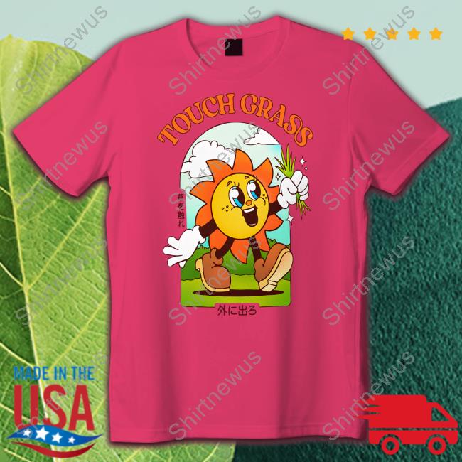 Hellvetika Touch Grass Tee Shirt Pandershirts Merch