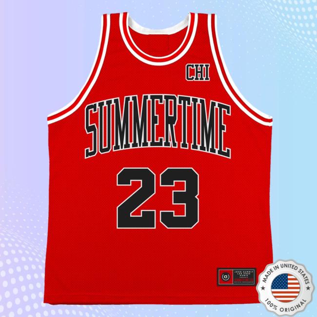 John Summit Merch Summertime Chi Basketball Jersey TankTop