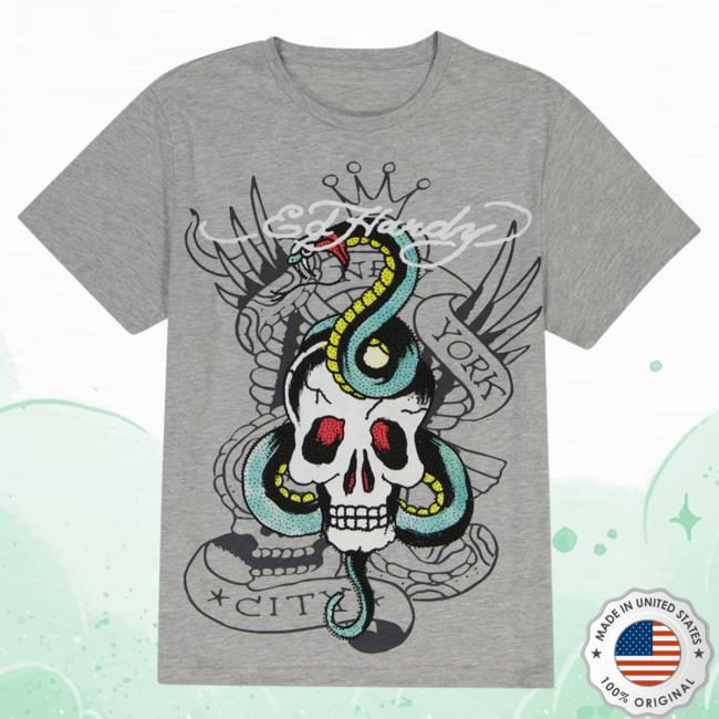 Official Ed Hardy Merch Store Rhinestone Skull Snake Hot Shirt EdHardy Apparel Clothing Shop