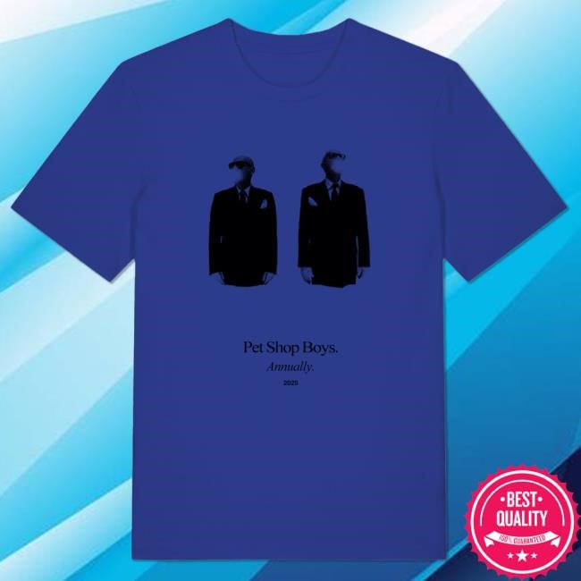 Official Pet Shop Boys Annually 2025 Shirt