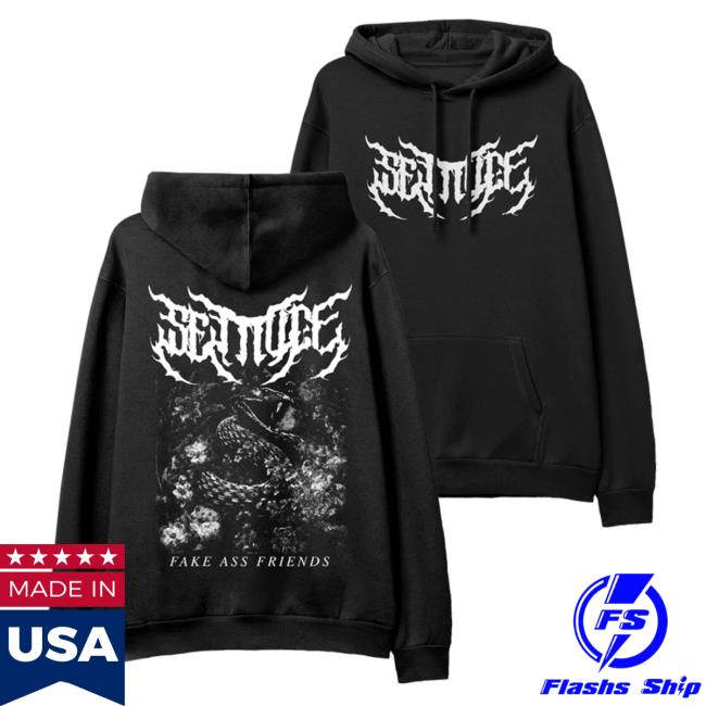 Official Set It Off Merch Store Set It Off Black Metal Crewneck Sweatshirt Set It Off Clothing Shop SetItOff