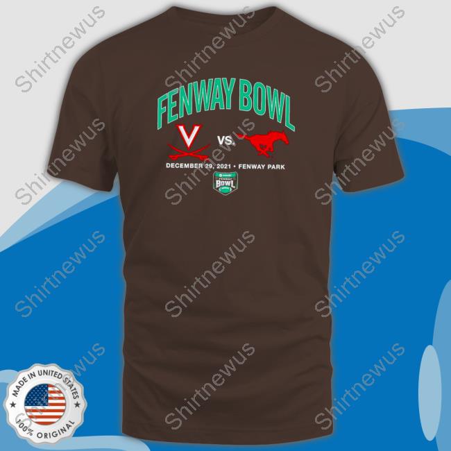 Official Virginia Cavaliers vs SMU Mustangs 2022 Fenway Bowl Dueling shirt Long sleeve t shirt