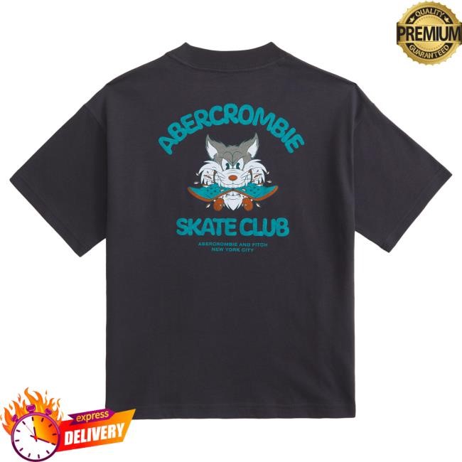Classic Roots Series Abercrombie And Fitch Relaxed Graphic Logo Tee