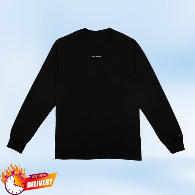Mac Miller Swimming Pixels Long Sleeve Tee Shirt