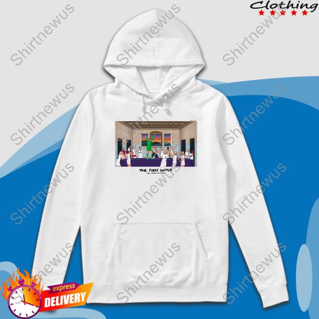 The First Supper After Football Came Home Tee Shirt Louise L0ujade