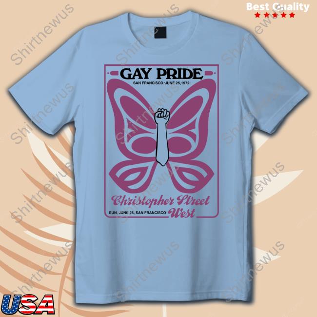 1972 San Francisco Gay Pride Program Long Sleeve T Shirt