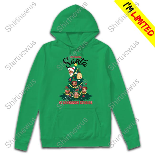 Official Santagato Studios Merch Santagato's Elves T Shirt Putting The Santa In Santagato Studios